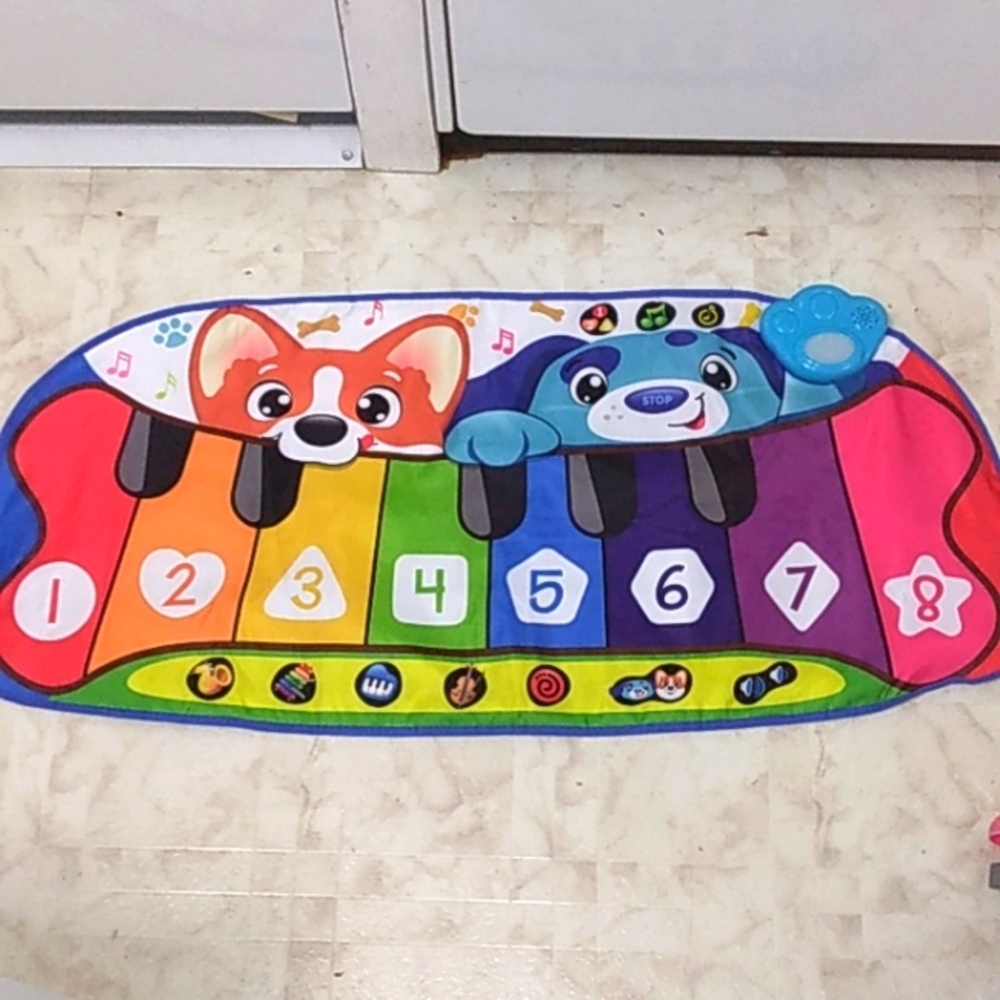 Pretend Play Musical Piano Mat WORKS